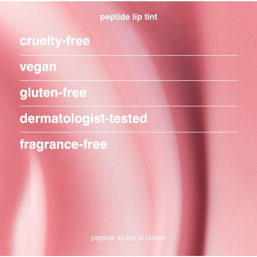 Rhode Peptide Lip Tint, Sheer Color and Hydrating Finish, 3 fl oz, 10ml (Ribbon)