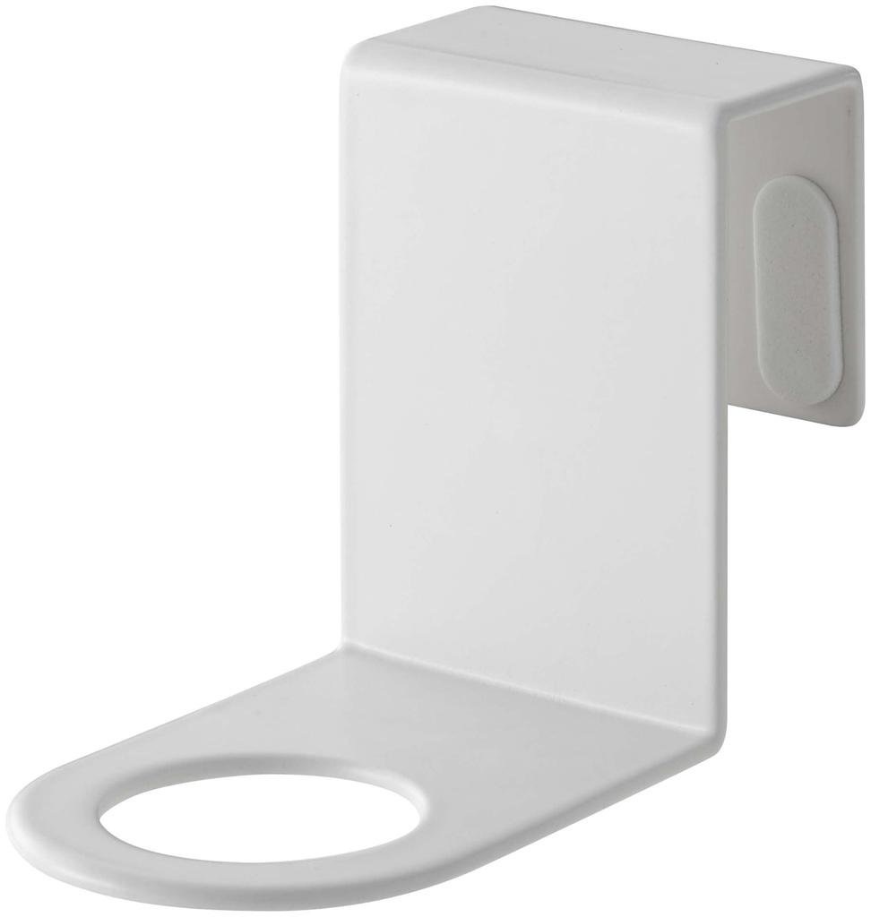Yamazaki Smart Hanging Alcohol Sanitizer Bottle W5 X X for Entry Floating Product Number 5738 Holder, White, Approx. D9.5 H7cm, Doors, Disinfection,