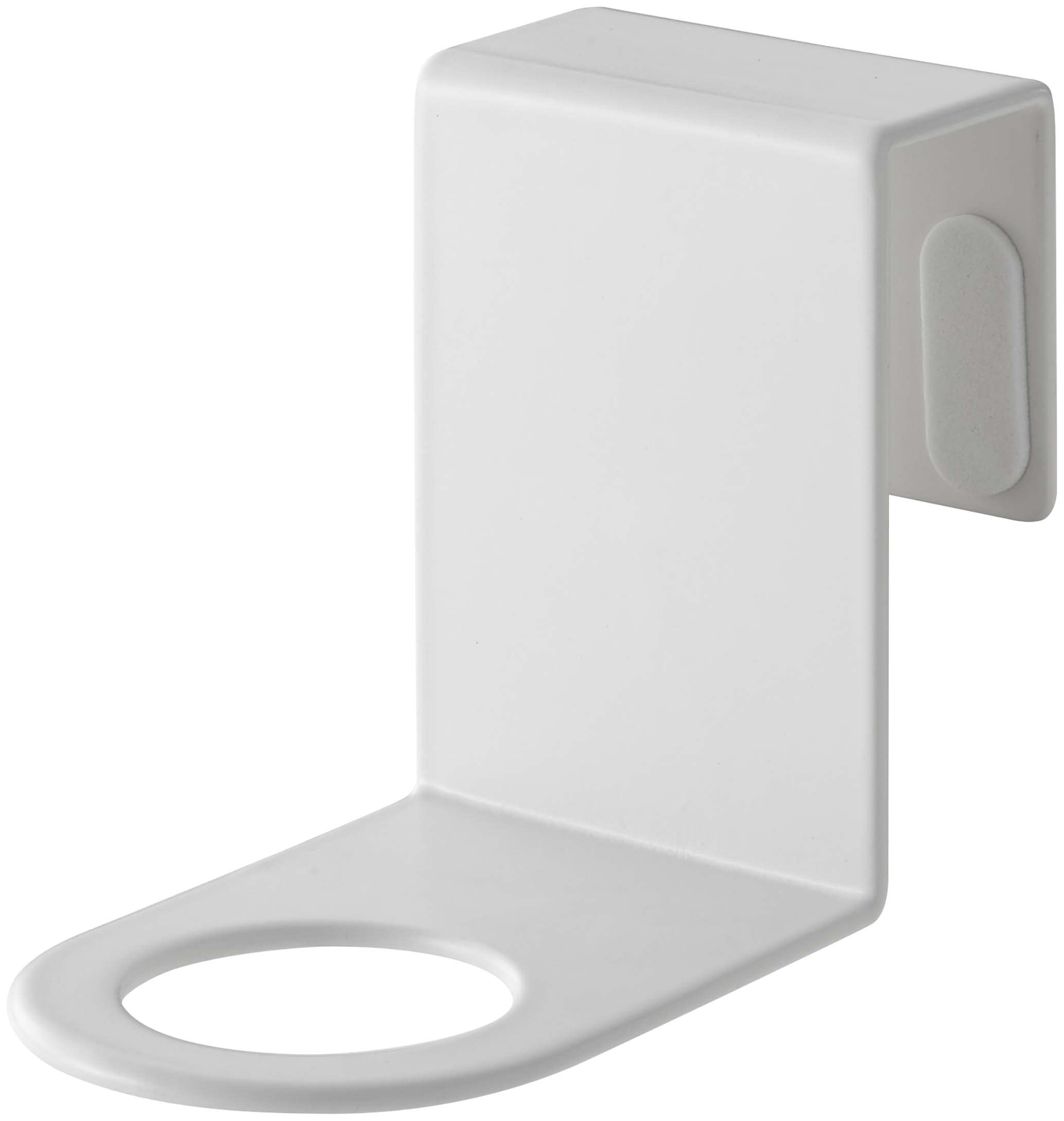 

Yamazaki Smart Hanging Alcohol Sanitizer Bottle W5 x x for Entry Floating Product Number 5738 Holder, White, Approx. D9.5 H7cm, Doors, Disinfection, білий