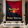 Custom Text Tapestry RB Leipzig FC Print Wall Tapestry Indoor Living Room Wall Decor