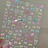 Butterfly Bow Stickers & Cute Rabbit 3D DIY Nail Art Set