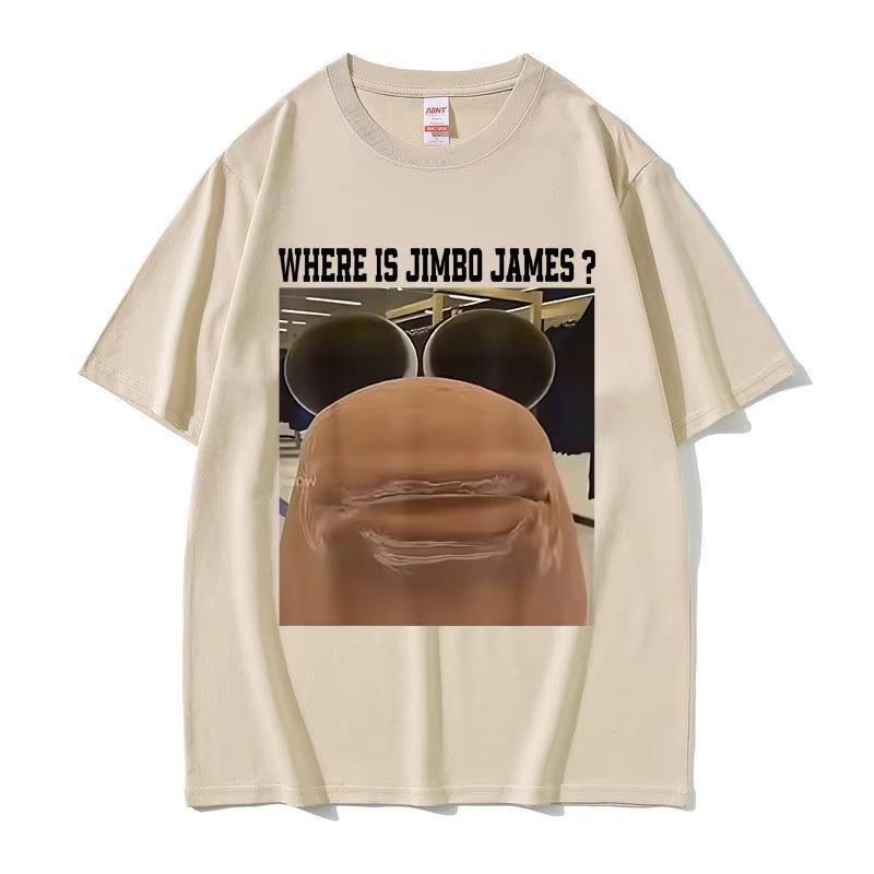 Where Is The Worm Marcus Jimbo James Funny Meme Tshirt Unisex Women Casual Vintage Cotton T Shirts Unisexs Oversized Short Sleeve