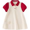 DAVE&BELLA Kids' Short-Sleeve Polo Dress