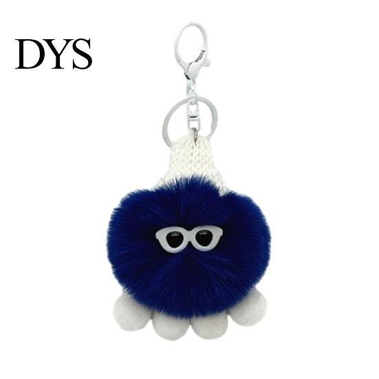 ZeeDier Sleutelhanger Pluche Octopus Sleutelhanger, Pluizig Gevuld Tas Hanger, Hangende Zachte Gebreide Muts met Sleutelhanger voor Rugzakken en Handtassen Sleutelhanger