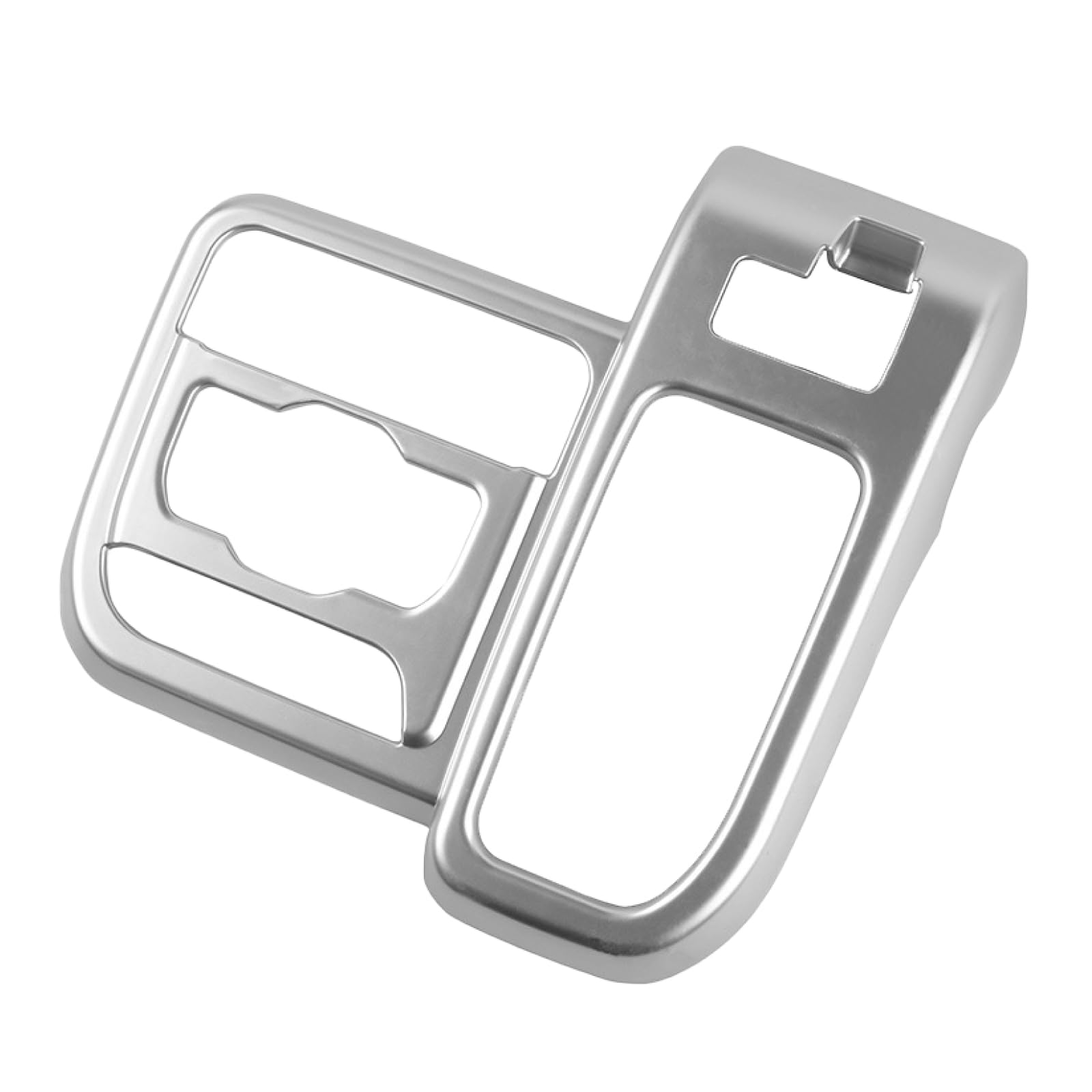 

Crown Doris Aftermarket Shift Panel for Suzuki Spacia Custom Cover/Console Panel, Silver, (MK54S/MK94S)