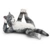 Lifelike Realistic Pet Figurines PVC Cat Action Figures Cute Simulation Pet  Car Decoration
