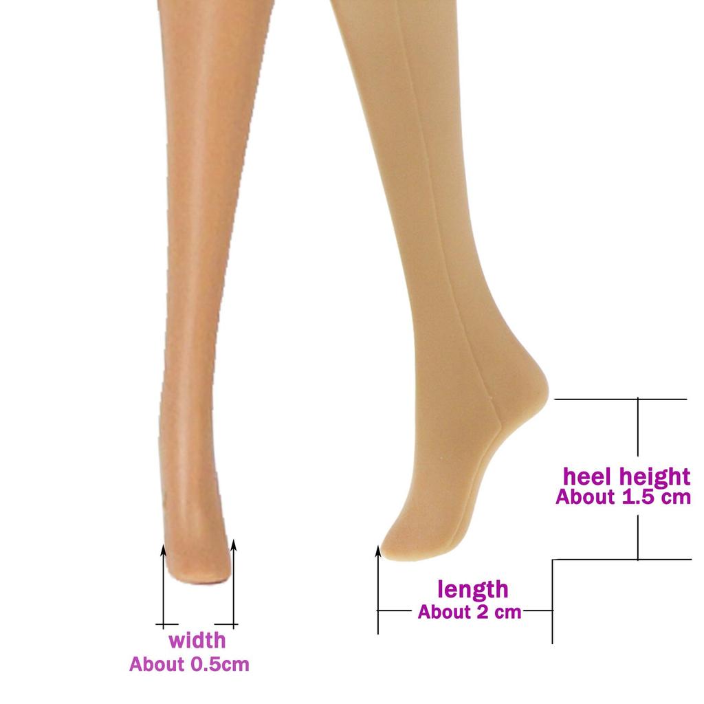 Mixed Style 11.5'' Girl Doll Shoes Sandal Boots Slipper Mini High Heel Shoes for 30cm Doll Accessories Toy