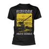 T-shirt Nera Marduk 'Iron Dawn' - Nuova T-shirt Unisex