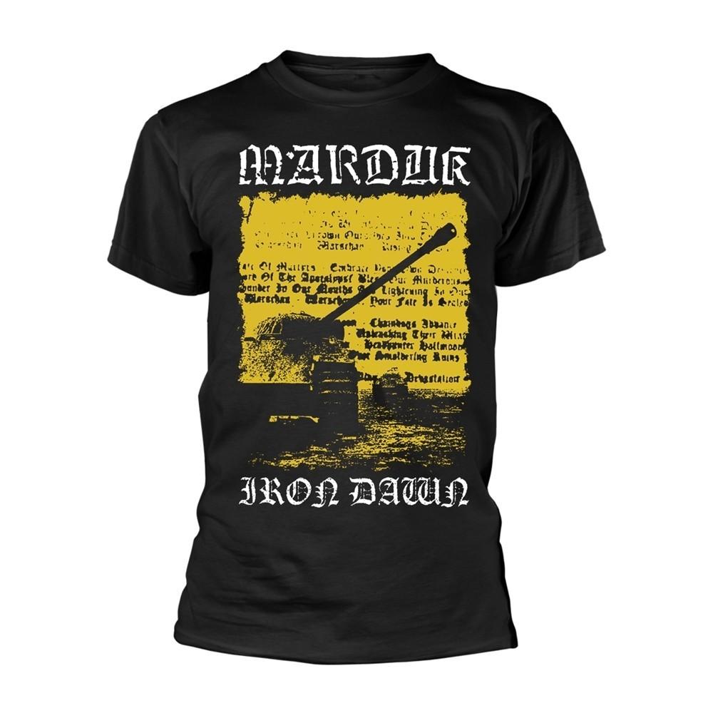 Черная футболка Marduk Iron Dawn - НОВАЯ Унисекс футболка XXL
