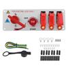 12V Racing Car Ignition Switch Panel Engine Start LED Push Button Toggle Panel