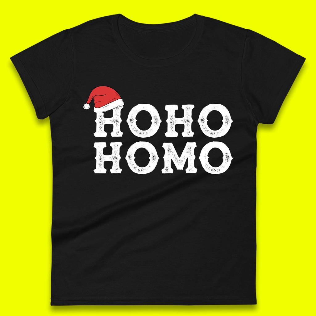 Homosexual LGBTQ Christmas Womens T-Shirt Mens Tops Tees Unisex