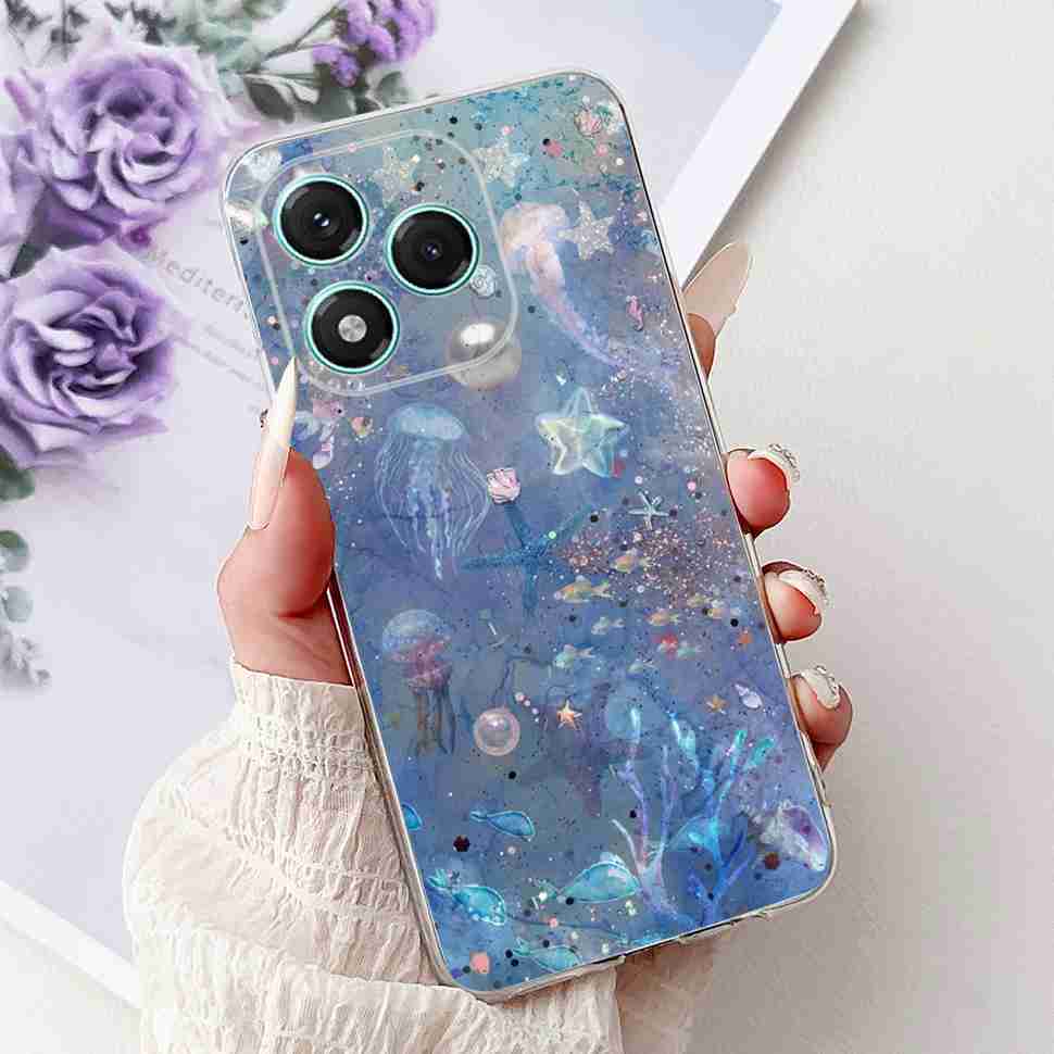 For Honor 400 Lite Casing ABR-NX1 Animal Butterfly Cover Soft Silicone Case For Honor 400 Honor400 Lite Protectors Phone Shell
