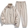 Men's Outdoor Sports and Leisure UV Resistant Jacket Leg Binding Pants Set Fashionable Versatile Windproof and Breathable Set