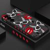 Coque Mode Motif Baisers Lèvres Pour Samsung Galaxy S26 S25 Ultra S24 S23 S22 Plus S21 FE A15 A16 A17 A35 A36 A54 A55 A56 5G Coque Souple