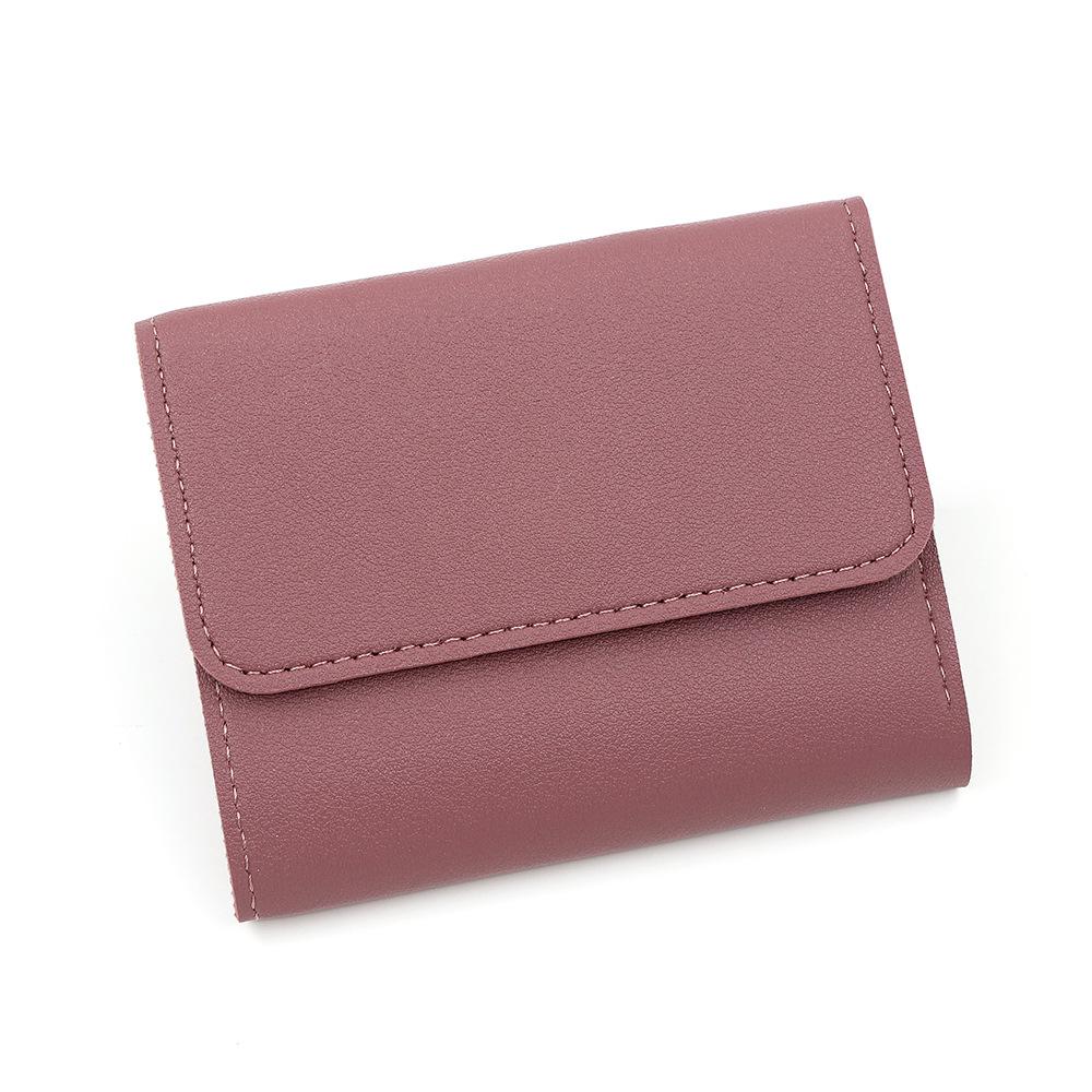 Women's Large Capacity Trifold Wallet & Coin Purse - Korean Fresh & Ladylike Style with Card Holder