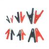 1pair 10/20/50A PVC Big Alligator Crocodile Clip Clamp Connector Socket Plug Handle Test Probe 4mm Banana Plug Electric Battery