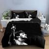 Raised Hand and Portrait. Bedding Sets Duvet Cover Sets Duvet Covers Pillowcases(1 * Duvet Cover 2 * Pillowcases, Without Duvet Insert)