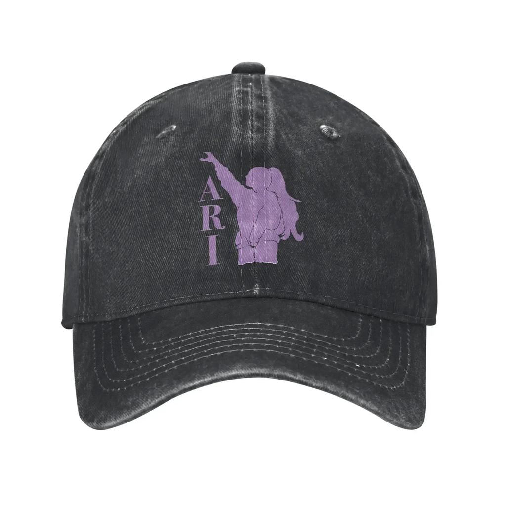 Baseball Cap Ariana Grandes Summer Fashion Trucker Hat  Unisex Men Design Kpop Rock Adjustable Baseball Caps