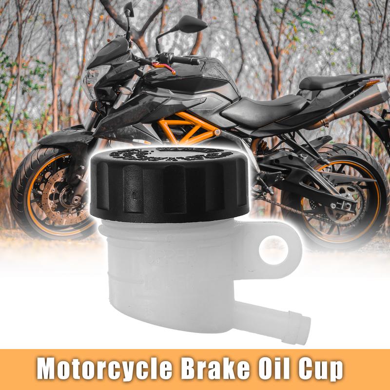 Motoforti Motorcycle Master Cylinder Fluid Oil Reservoir Rear Brake Clutch Tank Oil Cup for Honda for Yamaha for Suzuki