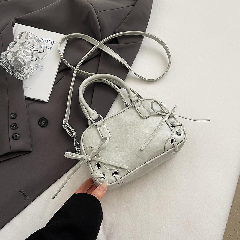 Premium Small Bag Women's Spring and Summer New Versatile Messenger Bag Bow Casual Portable Pillow Bag