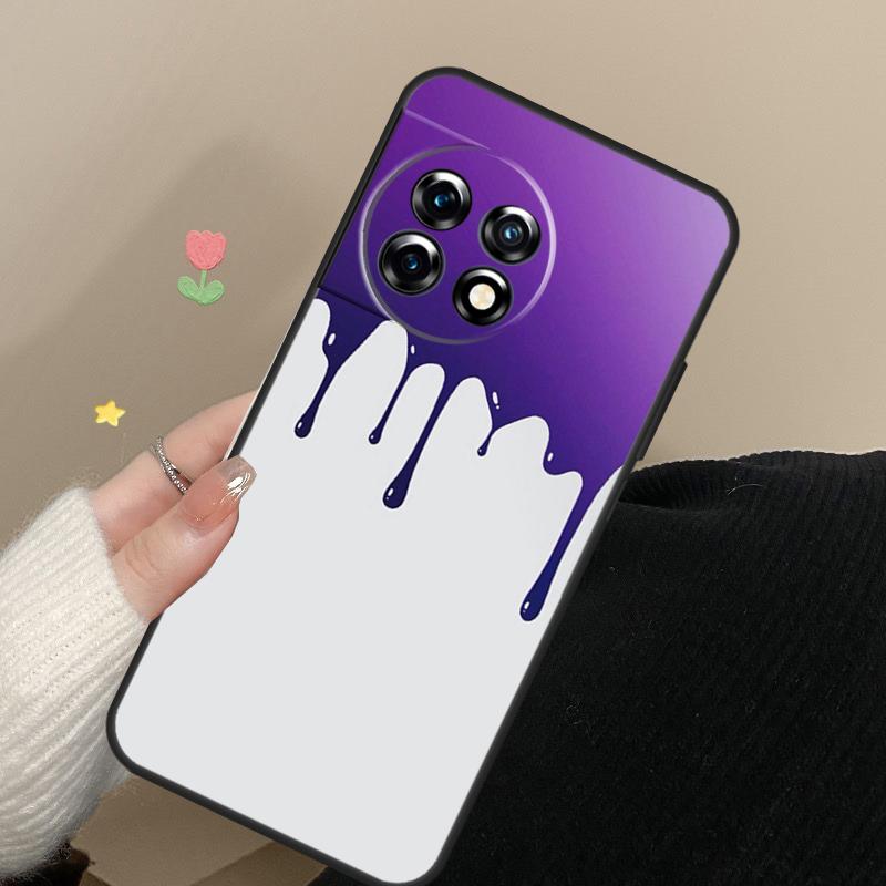 Drip Art Aesthetic Case For OnePlus 13 15 13R 13T 12 12R 11 10 Pro 10T 8T Nord 5 CE 2 3 4 Lite N20 N30 Cover