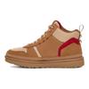 UGG Suede Round Toe Lace-Up Low-Top Casual Shoes Men sneakers Brown 1144053-CSDCH