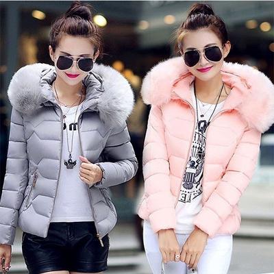 Women's Down Parkas Cotton Jackets Female Cotton-Padded Winter Coat Hoodie Plus Size