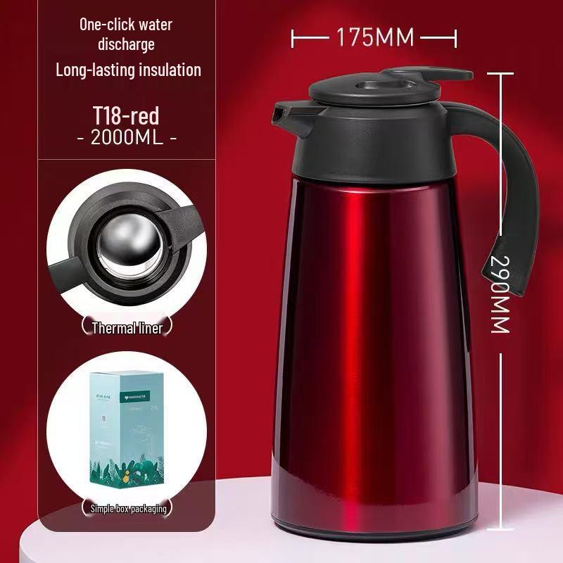 

Stainless Steel 316 Vacuum Insulated Water Bottle - T18 Thermos Flask
