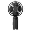 Umbrella Fan Strong Airflow Low Noise Foldable Design Handheld Personal Fan Hands-Free Clip-On Rechargeable Cooling Fan