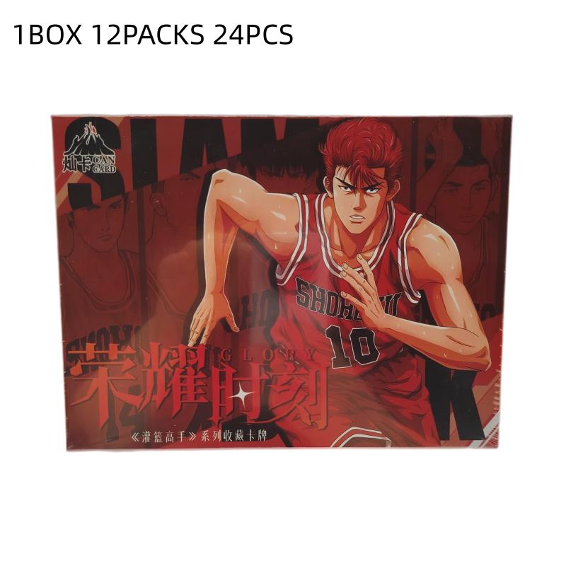 Anime Slam Dunk Honor Moment Series Collected Cards Xiangbei Five Tigers Metal Card Peripheral Children s Festival Gifts