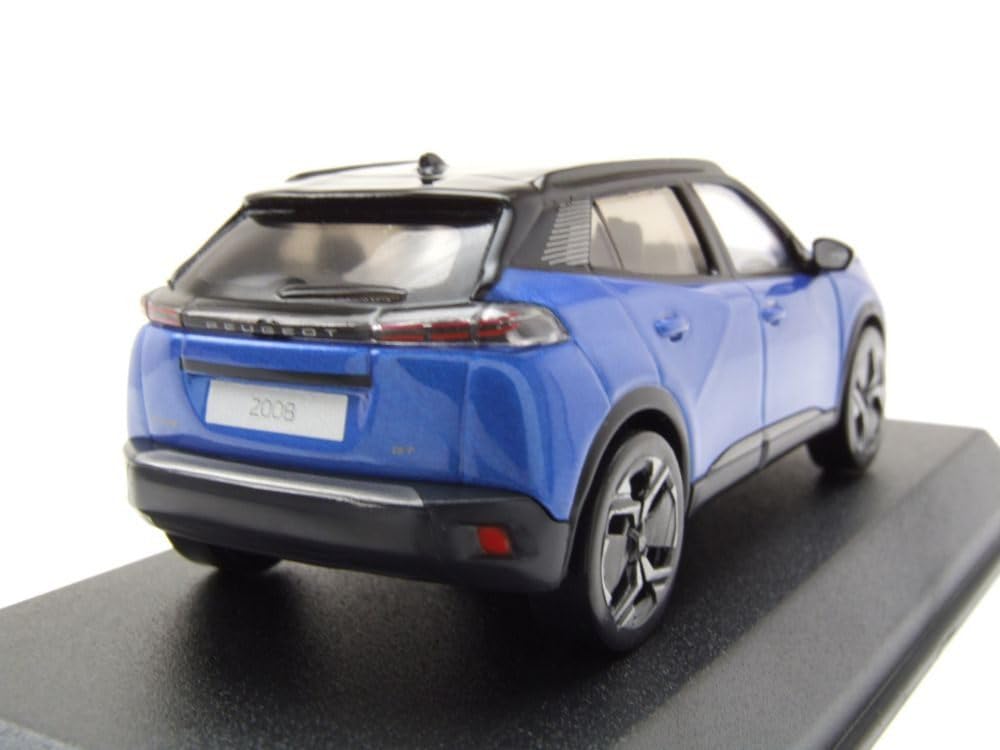NOREV Peugeot 2008 GT 2024 1/43 Scale Diecast Model Car (Blue) [Parallel Import]