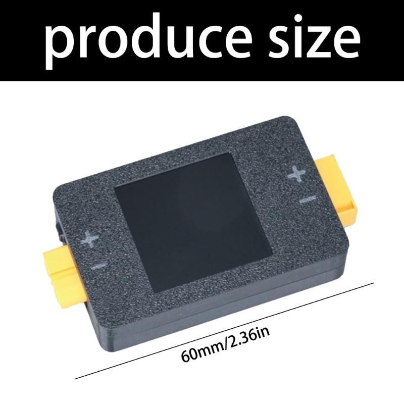 8-150V 25A Drohnen Akku Monitor Akku Tester Echtzeit Spannungen Stromanzeige Für Flugzeugmodelle Leistungsanalyse