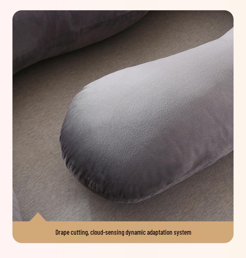 Pregnancy Support Pillow: G, U & L Shapes for Side Sleeping & Back Support