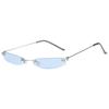 Women Man Vintage Transparent Small Frame Sunglasses Retro Eyewear Fashion