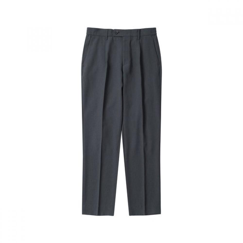Customellow Gray Slim Fit Setup Pants C9pam25401gyd 74