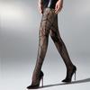 "Gothic Spider Web Jacquard Stockings - Halloween Style"