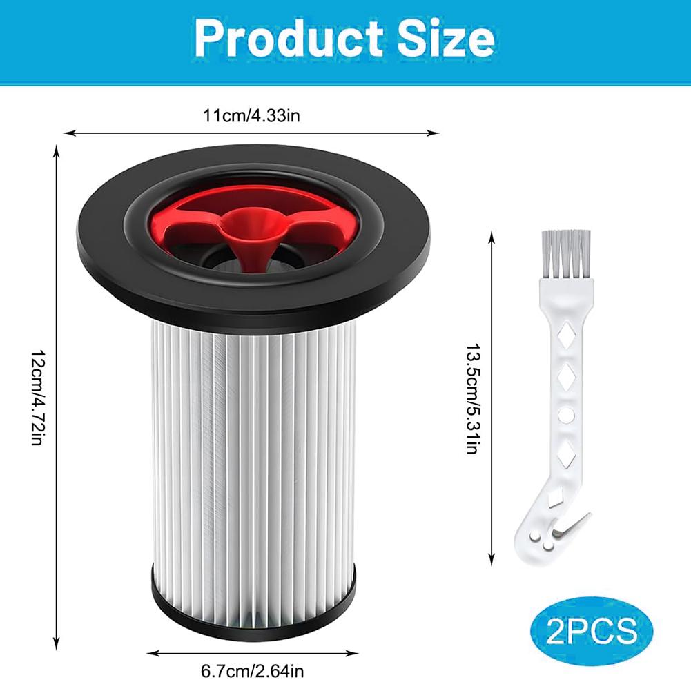 Set Filtro HEPA Per Bosch Unlimited Per Aspirapolvere Serie 8 Gen2 Accessori, Include Una Spazzola per la Pulizia e il Filtro.