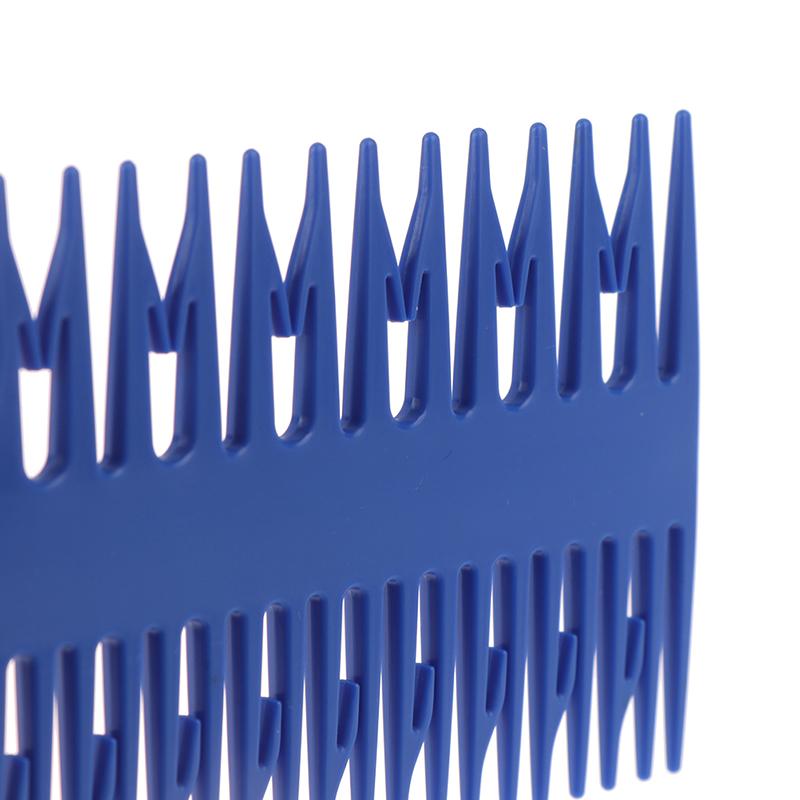 Fishbone Art Highlighting Comb Three-Sided Pointed Tooth Hair Dye Brush Comb