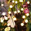 Wind-Powered LED Firefly Solar Garden Light – Outdoor Waterproof Decorative Lawn Light for Camping Atmosphere