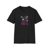 FAFO Bald Eagle Unisex Softstyle T-Shirt, Patriotic Wear, Freedom, USA, Gift for