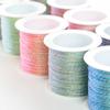 50Meters 0.4mm Colorful Thread For DIY Handmade Necklace Bracelet Braided Rope Embroidery Crochet String Jewelry Making 2046