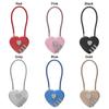 3-stelliger Passwort-Liebes-Passwort-Vorhängeschloss Herz-Stil Konzentrisches Schloss Kombinationsschloss Schultasche