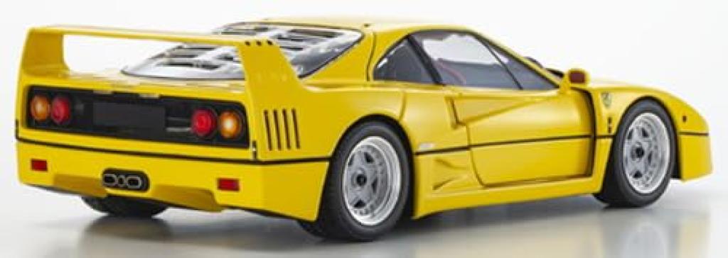 Kyosho Original Scale Ferrari F40 Yellow Finished Product KS08416Y 1/18