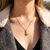 Unique Set Magnetic Attraction Necklace for Couple Hand Pendant Necklace for Women Men Valentine's Day Gift