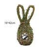 Rabbit Shape Bird Nest Hanging Pendant Easter Decoration Photo Props