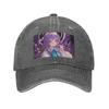 Fashion Violent Girl Anime Baseball Cap Lazy Style Unisexs Summer Cap