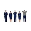 Figreal 172 Maßstab US. Luftwaffe (1) UF5a 5-teiliges Set, bemalte Figuren (072-00017-UF5a)
