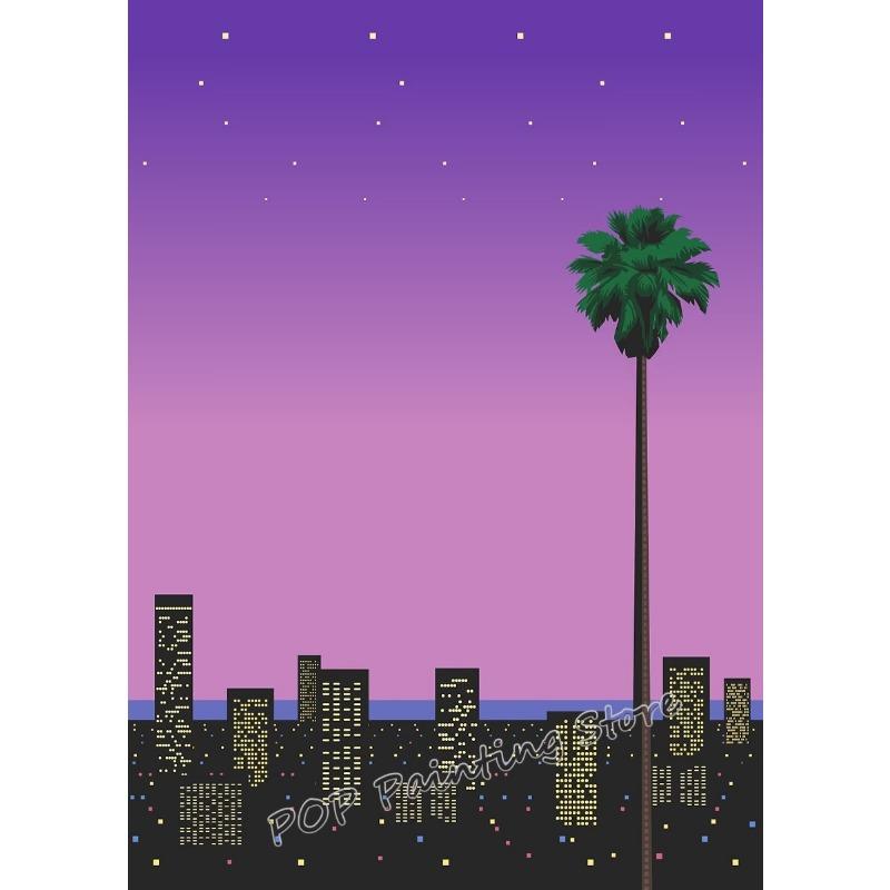 

Винтажный Современный Холст Принт Тропический Пляж Закат Ретро Парусник Классический Автомобиль Минималистичный Прибрежный Настенный Яркий День Серфинга Декор 21cm×30cm NoFrame