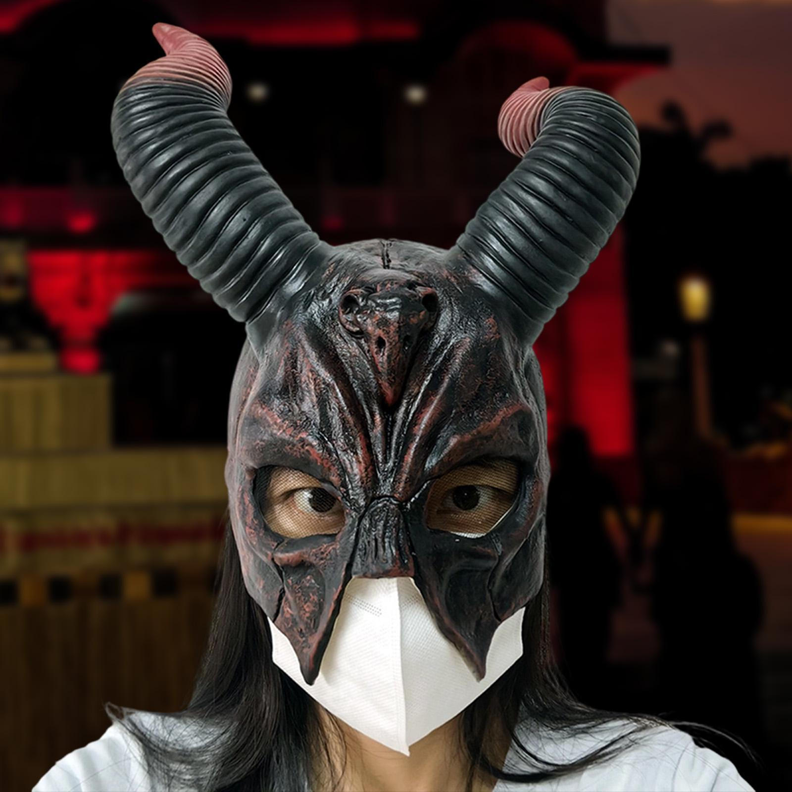 

Хэллоуинский головной убор Реалистичная маска на все лицо для фестиваля Тема животных День рождения