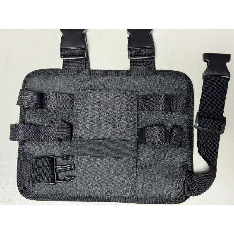

2026 New Repair Tool Bag Belt Around Your Leg Upgraded Tool Bag Compact Small Carrier Bag for Electrician Mechanic Tool Pouch чёрный